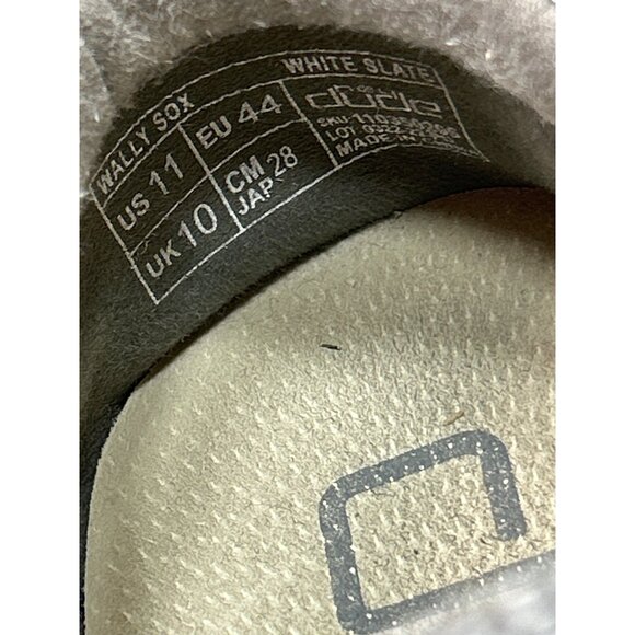 Hey Dude Wally Sox Mens Casual Shoes US 11 Gray Lightweight Breathable Slip-On - Picture 3 of 8